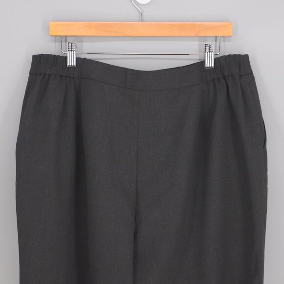 NWT LAUREN RALPH LAUREN Wool Stretch Straight-Leg Cuffed Hem Pant Size 14W - Picture 4 of 8